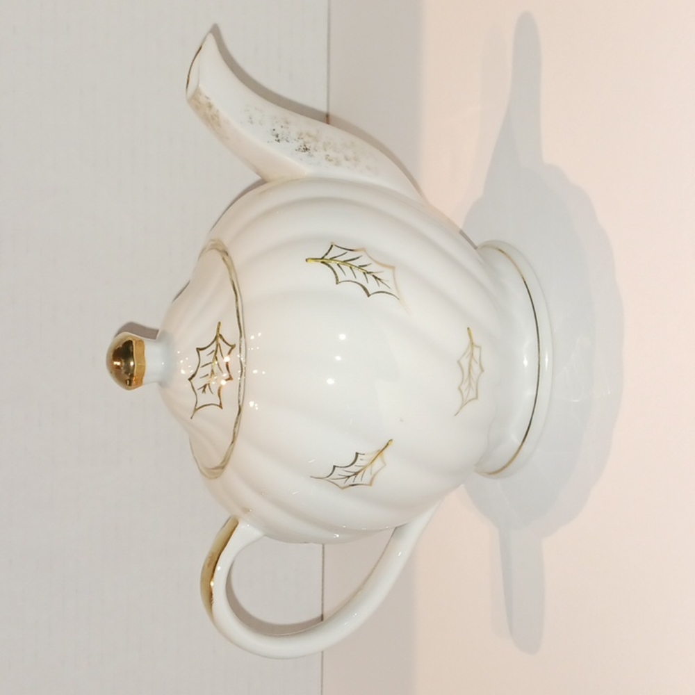 Lefton China - Tea Pot 1878 Christmas Tree! - Picture 4 of 9